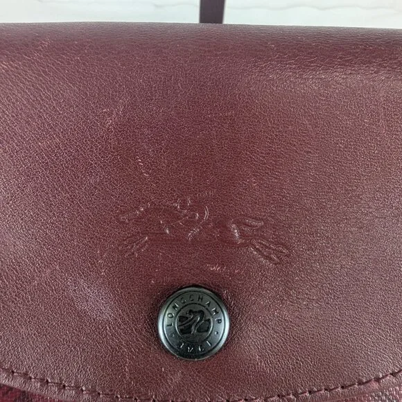 Authentic Longchamp Le Pliage Model Deposit Special Edition Red Jockey Pattern - Picture 4 of 16